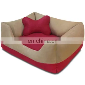 Heavy Duty Pet Bed Luxury Dog Bed With Removable & Washable Cover Soft Fabric Pet Sofa thumbnail-1