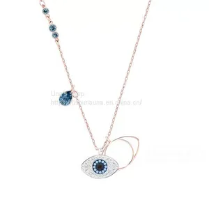 Swarovski's Beating Heart Necklace Femininity Pendant Clavicle Chain Valentine's Day Gift thumbnail-1