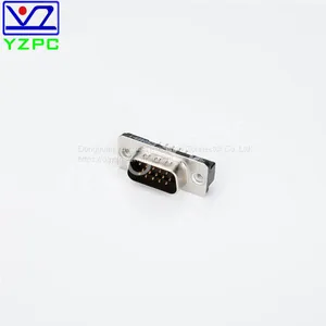 D Sub HDS 15Female Straight Board Connector Three Rows With Brass Nut thumbnail-4