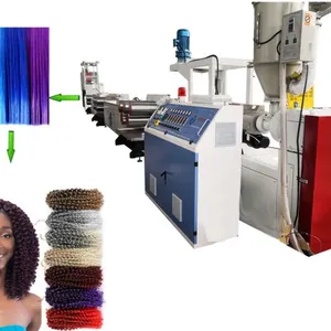 China Supply Low Cost Synthetic Hair Wig Net Extruder thumbnail-1