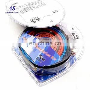High Quality Ground Power Battery Cable 4 ga Car Amp Audio Amplifier Kits thumbnail-2