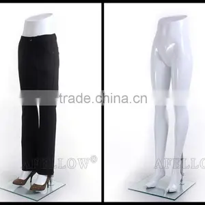 Glossy White Torso Female Trousers Mannequins thumbnail-3