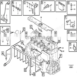 VOE20450695 Temp Sensor EC160B EC180B EC290B EC240B EC290B EC240B EC210B L90E L70E L60E L110E L120E G700B thumbnail-2