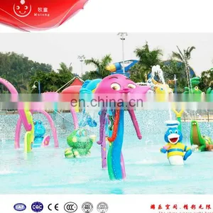 Mutong Fiberglass Aqua Park Jellyfish Splash Pads for Sale thumbnail-2
