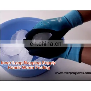 Superior Grip Coating Insulated Polar Fleece Liner Warm Cold Weather Outdoor Thermal Winter Gloves For Waterproof thumbnail-3