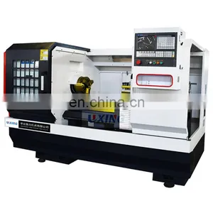 Semi Auto Horizontal CK6150 Machinery Automatic Flat Bed Cnc Lathe Machine thumbnail-2