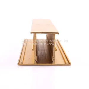 Brass Window/Door Frame Customized Shape Extruded Brass Profile thumbnail-2