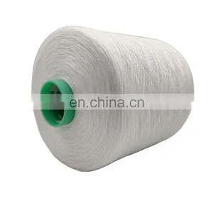 Supplier Poly Poly Core Spun Thread Raw White Sewing Thread For Garments thumbnail-1
