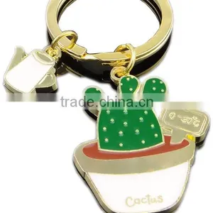 Hot Selling Mini Cactus Keychain Cactus Plant Keychain thumbnail-1