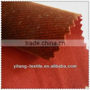 100% Polyester Twill/stripe Velvet Fabric for Garment thumbnail-1