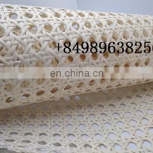 Factory Eco Friendly High Quality Natural Rattan Cane Webbing Roll Woven Rattan Webbing Cane thumbnail-5