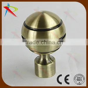 Spay-painted Curtain Rod Finial of Gold Curtain Rod thumbnail-1