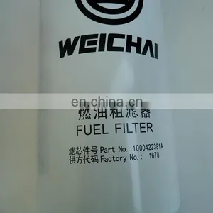 Xcmg Zl50g Wheel Loader Parts Weichai Engine Fuel Oil Filter thumbnail-3