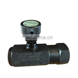 Hydraulic Speed Control Valve Hydraulic Control Check Cartridge Valve FPC-03-11D Pressure Compensated Tubular Throttle Valve thumbnail-1