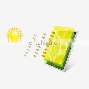 High Quality 25W 40W 60W 100W Light-Operated & Telecontrol Outdoor Solar Flood Light thumbnail-5