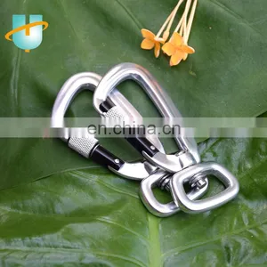 Wholesale Custom Camping Sling Swivel Carabiner Hook With Screw Lock thumbnail-5