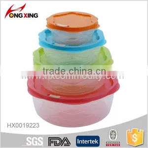 4 PIECE PLASTIC CONTAINERS STORAGE BOX SET KEEP FRESH KITCHENWARE thumbnail-1