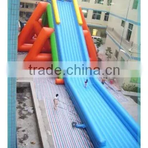 PVC Tarpaulin Giant Inflatable Water Slide For Kids And Adults thumbnail-3