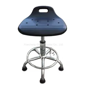 Portable Gaslift Lab Stool Swivel ESD Chair for Laboratory Office Institute Public Use thumbnail-3