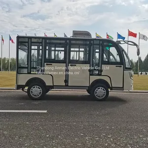 Made in China, High-quality Electric Sightseeing Car, 8-seater Enclosed Golf Cart thumbnail-2