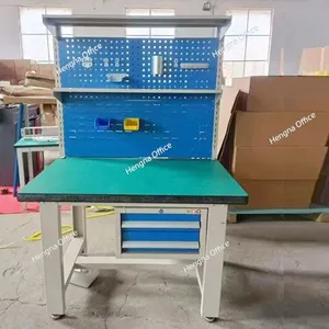 Hengna Professional Woodworking Workbench - Heavy-Duty Bench With Vise for Carpenter Shops thumbnail-3
