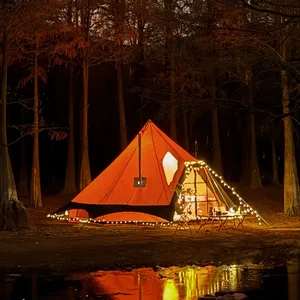 Premium Aguja Tent - Waterproof Cotton Canvas 15㎡ Commercial Solution thumbnail-2