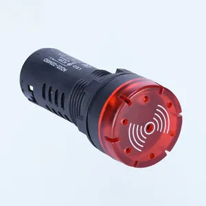 Industrial Grade 380V RED LED Light Alarm Indicator 22mm 50000 Hours Lifespan thumbnail-4