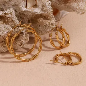 Factory Direct Stainless Steel Earrings Wholesale With Mill Test Report and Quality Inspection Support thumbnail-2