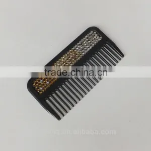 Hot! Bling Horse Mane & Tail Comb With Yellow Gradient Rhinestone thumbnail-1