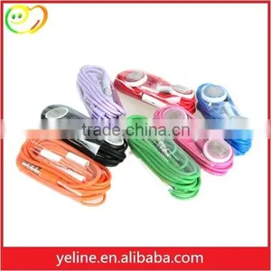 2016 Popular Manufactor Direct Good Quality Colorful Earphone for Mobile Phone/mp3/mp4 thumbnail-1