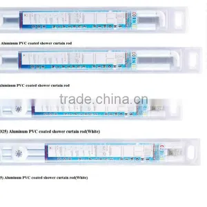 Shower Curtain Pole Stainless Steel Shower Rod SS304 Shower Curtain (8019-1) thumbnail-6
