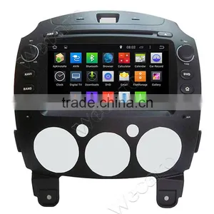 Wecaro Android 4.4.4 Car Multimedia System 8" Double Din for Mazda 2 Car Dvd Gps Android 16GB Flash 2010-2012 thumbnail-2