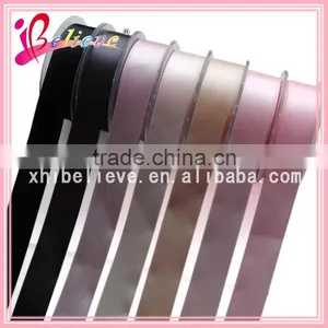 100 Yards Roll Solid Color Satin Polyester Ribbon Wholesale Hair Ribbon Ornament thumbnail-1