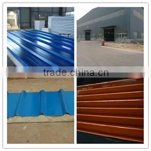 Trade Platform Color Coated Roof Sheet for Factory Price Factory thumbnail-1