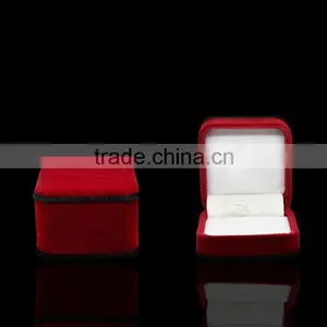 P150402 Guangzhou Fashion Bracelet Jewelry Gift Box,Red Paper And Velvet Bracelet Packing Box thumbnail-1