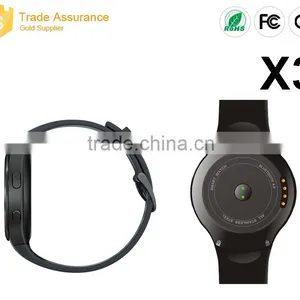 2016 X3 Sim Card Smart Watch 3g Round Smart Watch MTK 6572 Smart Watch Sim thumbnail-6