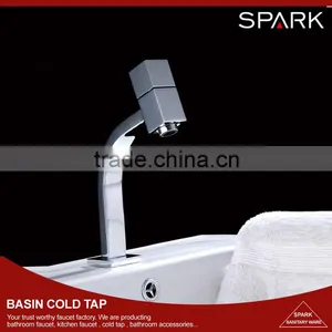 Modern Waterfall Sink Water Faucet,chrome Effect Bath Hot or Cold Tap thumbnail-1