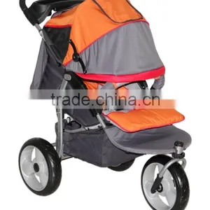 #4012 One Hand Folding Baby Jogger Big Wheel Stroller With Travel System thumbnail-6
