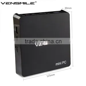Vensmile i9 Intel Cherry Trail Z8300 Mini pc i9 1.84GHz DDR3 4GB/64GB EMMC BT4.0 WIFI+LAN 4k Intel Mini pc i9 thumbnail-1