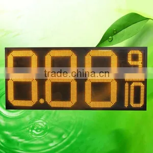 Large Size!! 24inch 7 Segment Led Petrol Price Station Digital Display With Outdoor Cabinet thumbnail-1