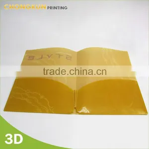China Supplier Promotions PP Printing A4 Plastic Folder/plastic Clear File Folder/folder thumbnail-1