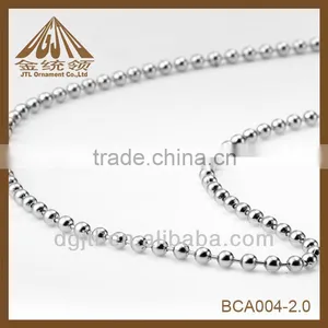 Hot Sales Nickel Plated Chain Ball for Jewelry thumbnail-1