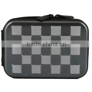 Digital Camera Aluminum Case Bag With Belt Clip and Double Zippers thumbnail-1