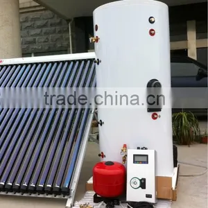 Seperated Pressurized System Heat Pipe Vacuum Tube Solar Water Heater With SP116 Working Station thumbnail-2