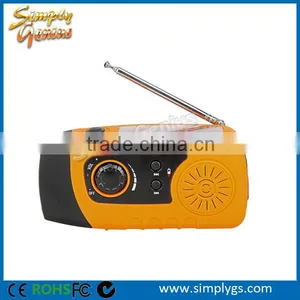 (FBA) OEM Hand Crank fm Radio, Hand Crank Dynamo Radio, N29FM Solar Radio fm thumbnail-6