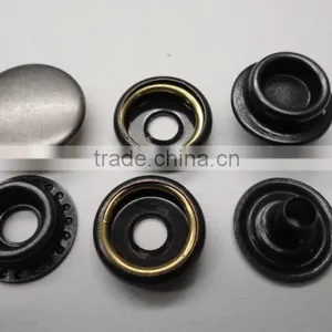 Metal Snap ButtonCustomized Nickel Free Matted Brass Combination Clothes Snap Buttons thumbnail-3