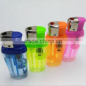 Transparent Big Flower Vase Electric Cigarette Lighter for Men thumbnail-4