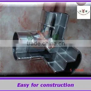 Stainless Steel Fencing Fitting With Three Tee thumbnail-1