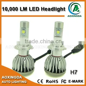 10000LM Ultra Bright 6500K Ultra Bright Car LED Headlight H7 thumbnail-1