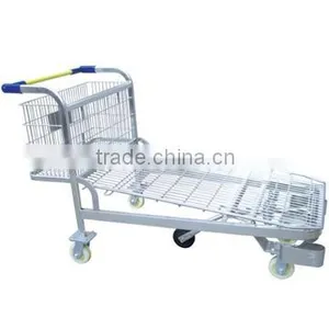 China Manufacturer Flat Warehouse Trolley thumbnail-3